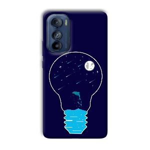 Night Bulb Phone Customized Printed Back Cover for Motorola