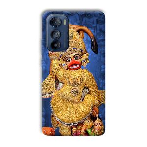 Hanuman Phone Customized Printed Back Cover for Motorola Edge 30