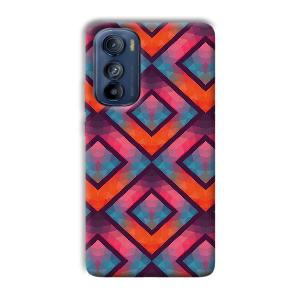 Colorful Boxes Phone Customized Printed Back Cover for Motorola Edge 30