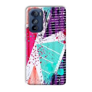 Paint  Phone Customized Printed Back Cover for Motorola