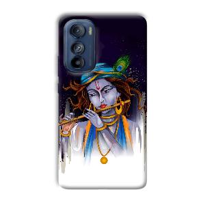 Krishna Phone Customized Printed Back Cover for Motorola Edge 30