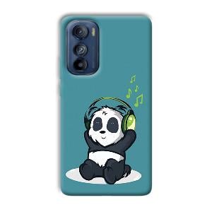Panda  Phone Customized Printed Back Cover for Motorola Edge 30