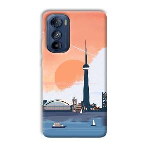 City Design Phone Customized Printed Back Cover for Motorola