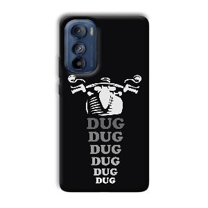 Dug Phone Customized Printed Back Cover for Motorola Edge 30