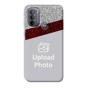 Sparkle Customized Printed Back Cover for Motorola G31
