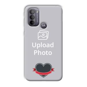 Heart Customized Printed Back Cover for Motorola G31