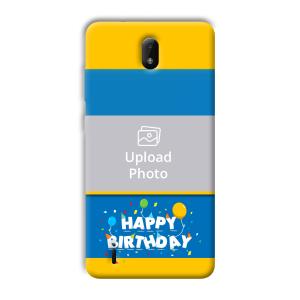 Happy Birthday Customized Printed Back Cover for Nokia