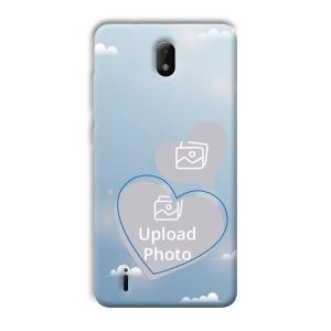 Cloudy Love Customized Printed Back Cover for Nokia
