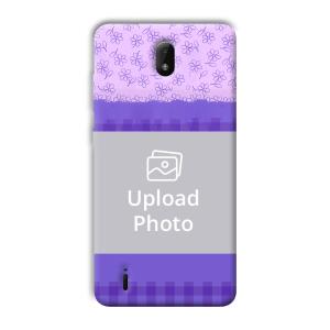 Cute Flowers Customized Printed Back Cover for Nokia C01 Plus
