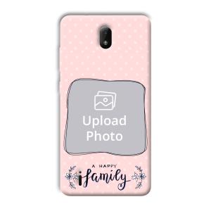 Happy Family Customized Printed Back Cover for Nokia C01 Plus