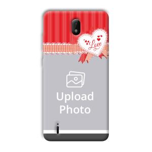 Valentine Customized Printed Back Cover for Nokia C01 Plus
