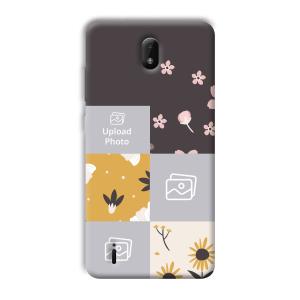 Collage Customized Printed Back Cover for Nokia C01 Plus