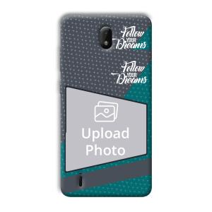 Follow Your Dreams Customized Printed Back Cover for Nokia