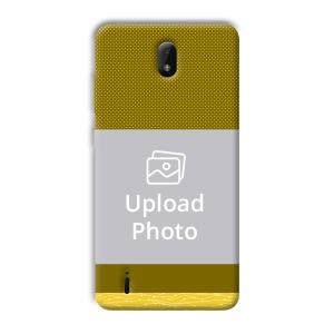 Yellowish Design Customized Printed Back Cover for Nokia