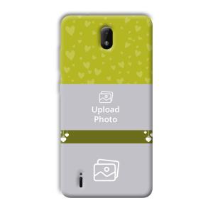 Moss Green Customized Printed Back Cover for Nokia