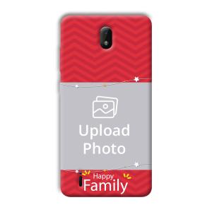 Happy Family Customized Printed Back Cover for Nokia C01 Plus