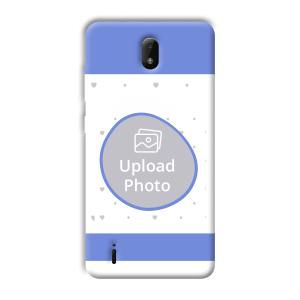 Circle Design Customized Printed Back Cover for Nokia