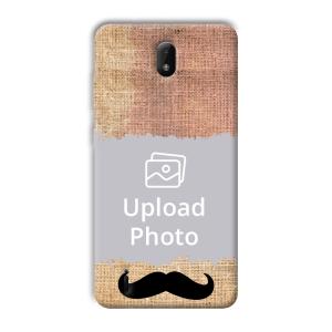 Moustache Customized Printed Back Cover for Nokia