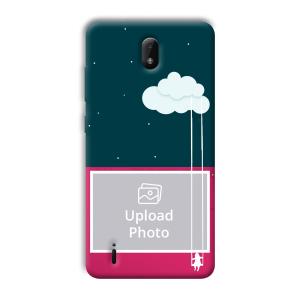 On The Clouds Customized Printed Back Cover for Nokia C01 Plus