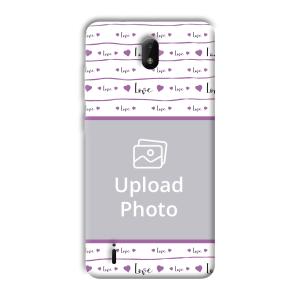 Love Love Customized Printed Back Cover for Nokia C01 Plus