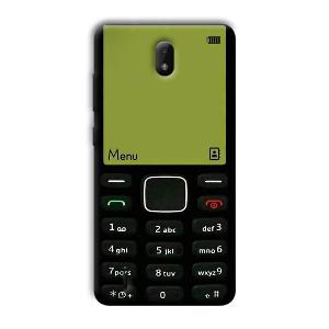 Nokia Feature Phone Customized Printed Back Cover for Nokia C01 Plus