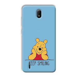 Winnie The Pooh Phone Customized Printed Back Cover for Nokia C01 Plus
