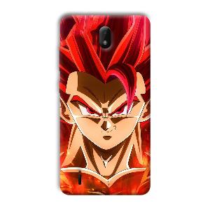 Goku Design Phone Customized Printed Back Cover for Nokia
