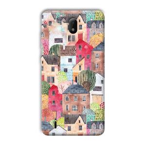 Colorful Homes Phone Customized Printed Back Cover for Nokia