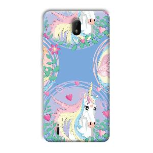 The Unicorn Phone Customized Printed Back Cover for Nokia C01 Plus
