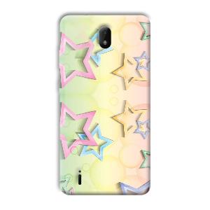 Star Designs Phone Customized Printed Back Cover for Nokia C01 Plus