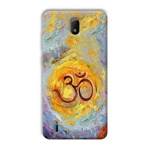 Om Phone Customized Printed Back Cover for Nokia C01 Plus