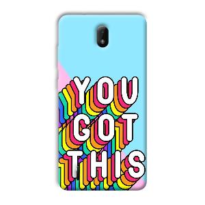 You Got This Phone Customized Printed Back Cover for Nokia