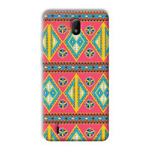 Colorful Rhombus Phone Customized Printed Back Cover for Nokia