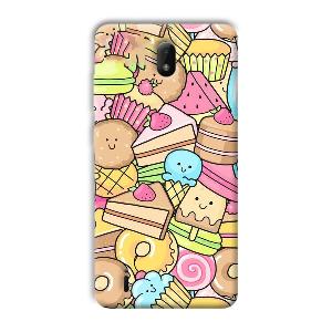 Love Desserts Phone Customized Printed Back Cover for Nokia