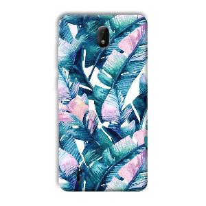 Banana Leaf Phone Customized Printed Back Cover for Nokia C01 Plus