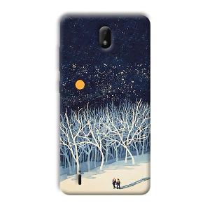 Windy Nights Phone Customized Printed Back Cover for Nokia C01 Plus