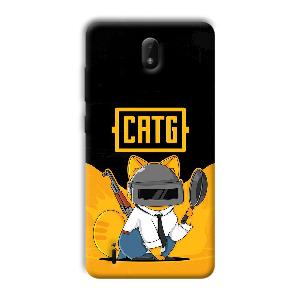 CATG Phone Customized Printed Back Cover for Nokia