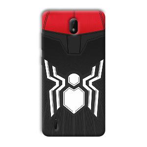 Spider Phone Customized Printed Back Cover for Nokia C01 Plus