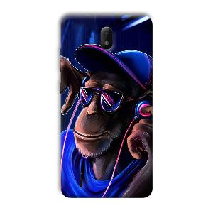 Cool Chimp Phone Customized Printed Back Cover for Nokia