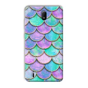 Mermaid Design Phone Customized Printed Back Cover for Nokia