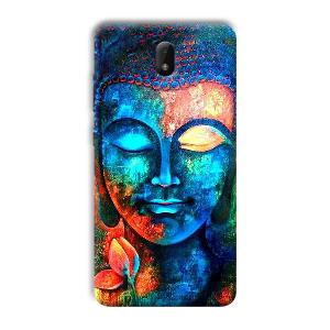 Buddha Phone Customized Printed Back Cover for Nokia C01 Plus