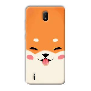 Smiley Cat Phone Customized Printed Back Cover for Nokia