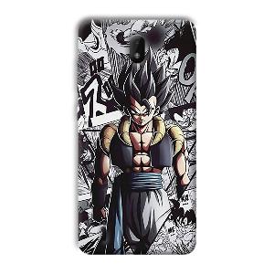 Goku Phone Customized Printed Back Cover for Nokia C01 Plus