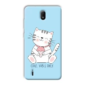Chill Vibes Phone Customized Printed Back Cover for Nokia C01 Plus
