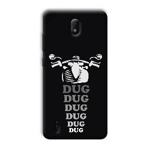 Dug Phone Customized Printed Back Cover for Nokia