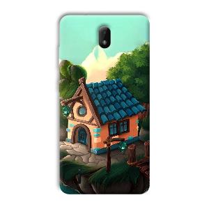 Hut Phone Customized Printed Back Cover for Nokia C01 Plus