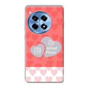 2 Hearts Customized Printed Back Cover for OnePlus