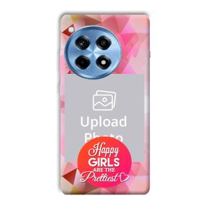Happy Girls Customized Printed Back Cover for OnePlus
