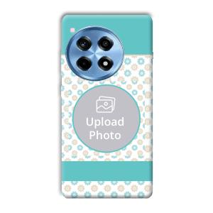 Blue Flowers Customized Printed Back Cover for OnePlus