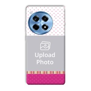 Baby Pink Design Customized Printed Back Cover for OnePlus